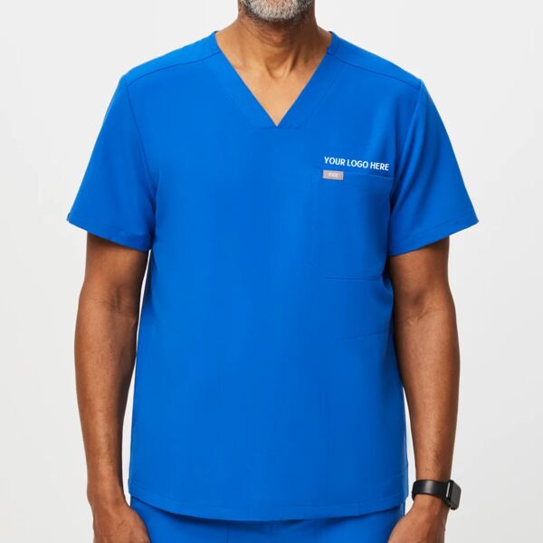 Chisec Three-Pocket Scrub Top™ Thumbnail