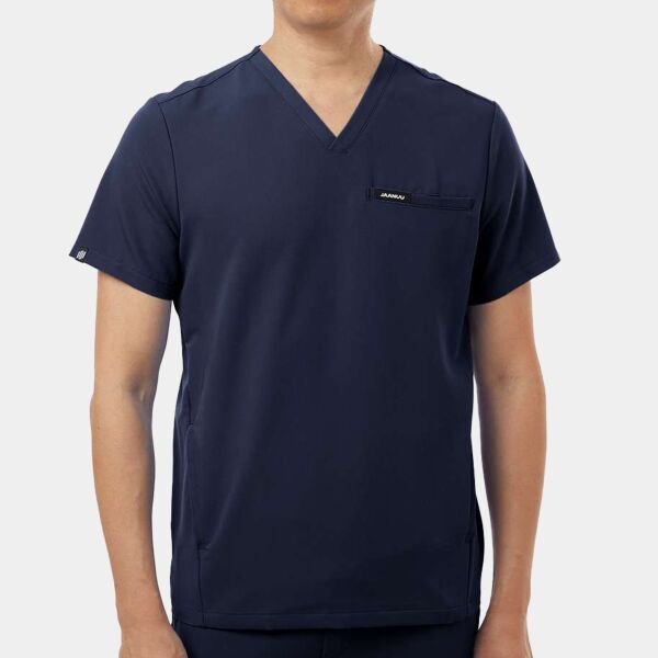 Platt 3-Pocket Scrub V-Neck Top Thumbnail