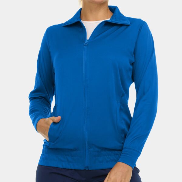 Flo-Zip Front Warm Up Jacket Thumbnail