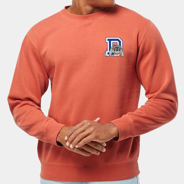 Midweight Pigment-Dyed Crewneck Sweatshirt Thumbnail
